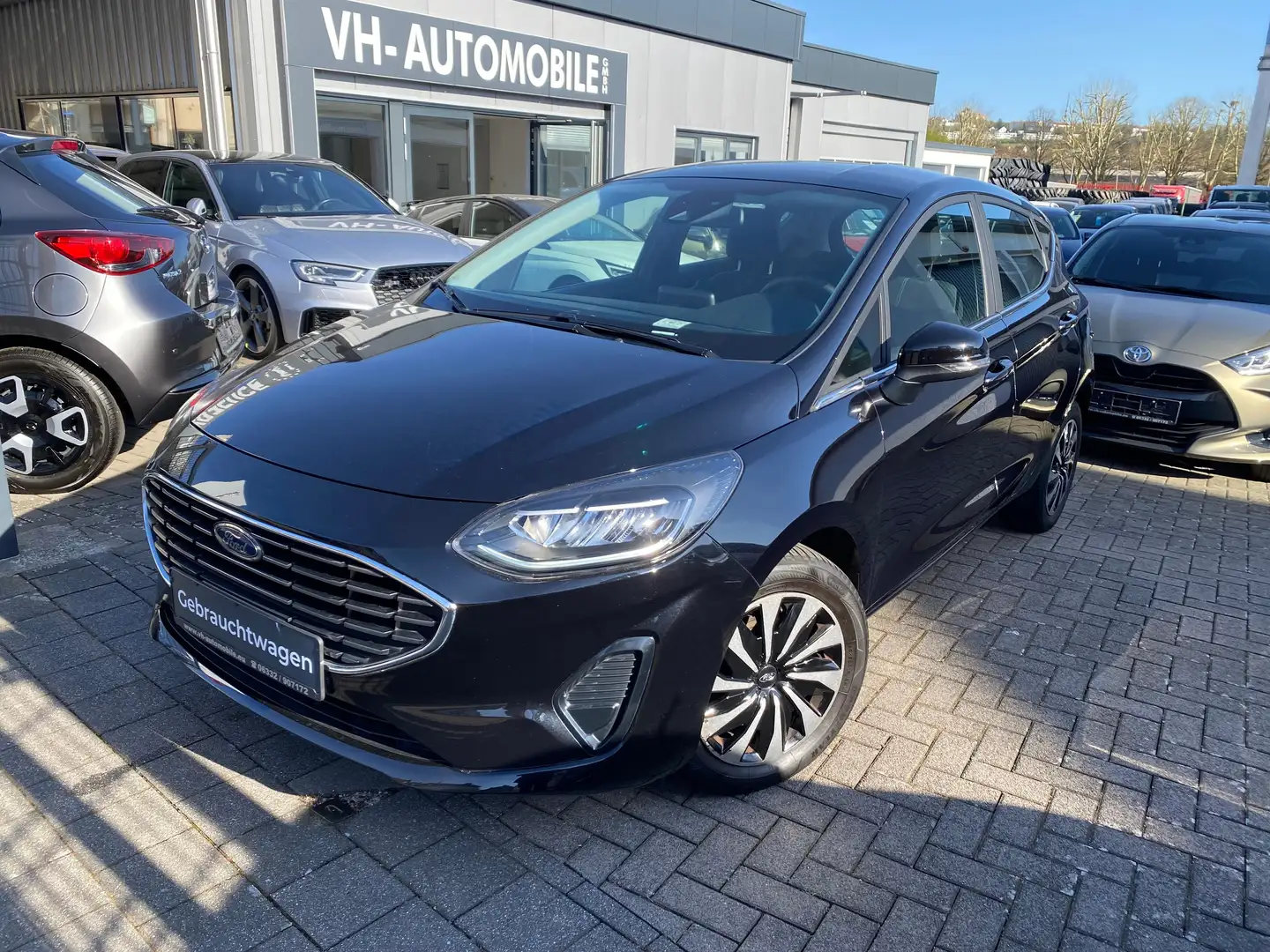 Ford Fiesta APPLE&ANDROID*bhzb.FRONTSCHEIBE&LENKRAD&SHZ*PDC hi Noir - 1