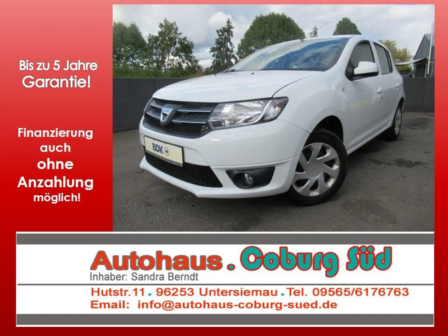 Dacia Sandero II Laureate KLIMA NSW Blanc - 1