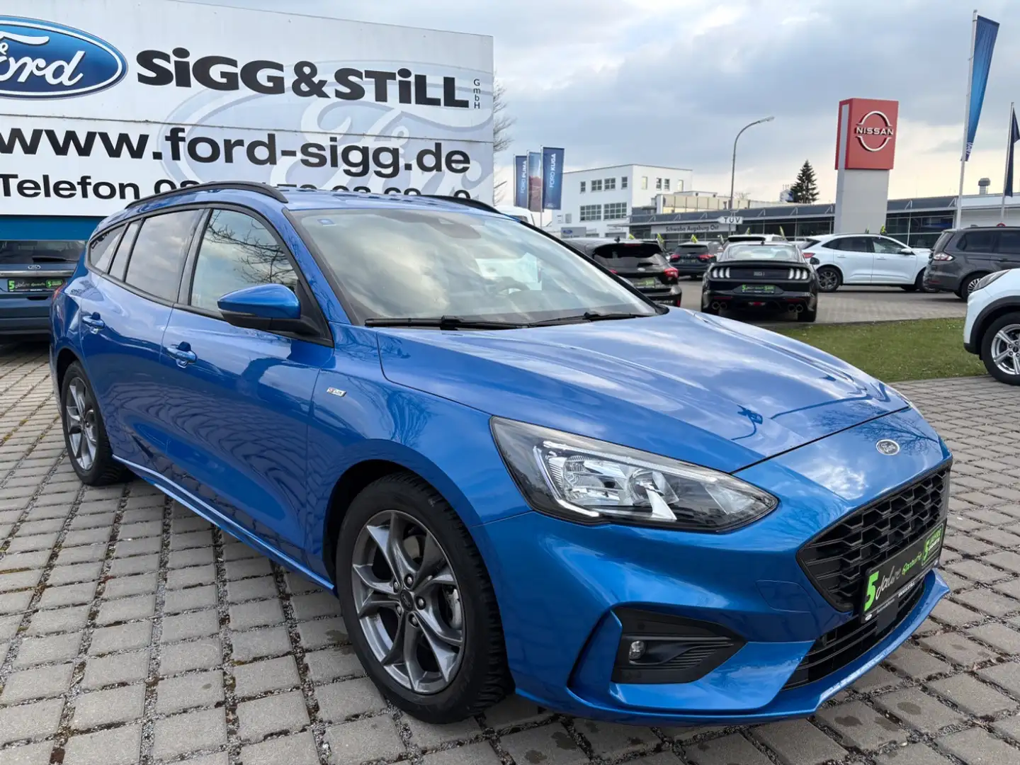 Ford Focus Turnier 1.0 ST-Line AT LED*iACC*NAV*SHZ*CAM Azul - 2