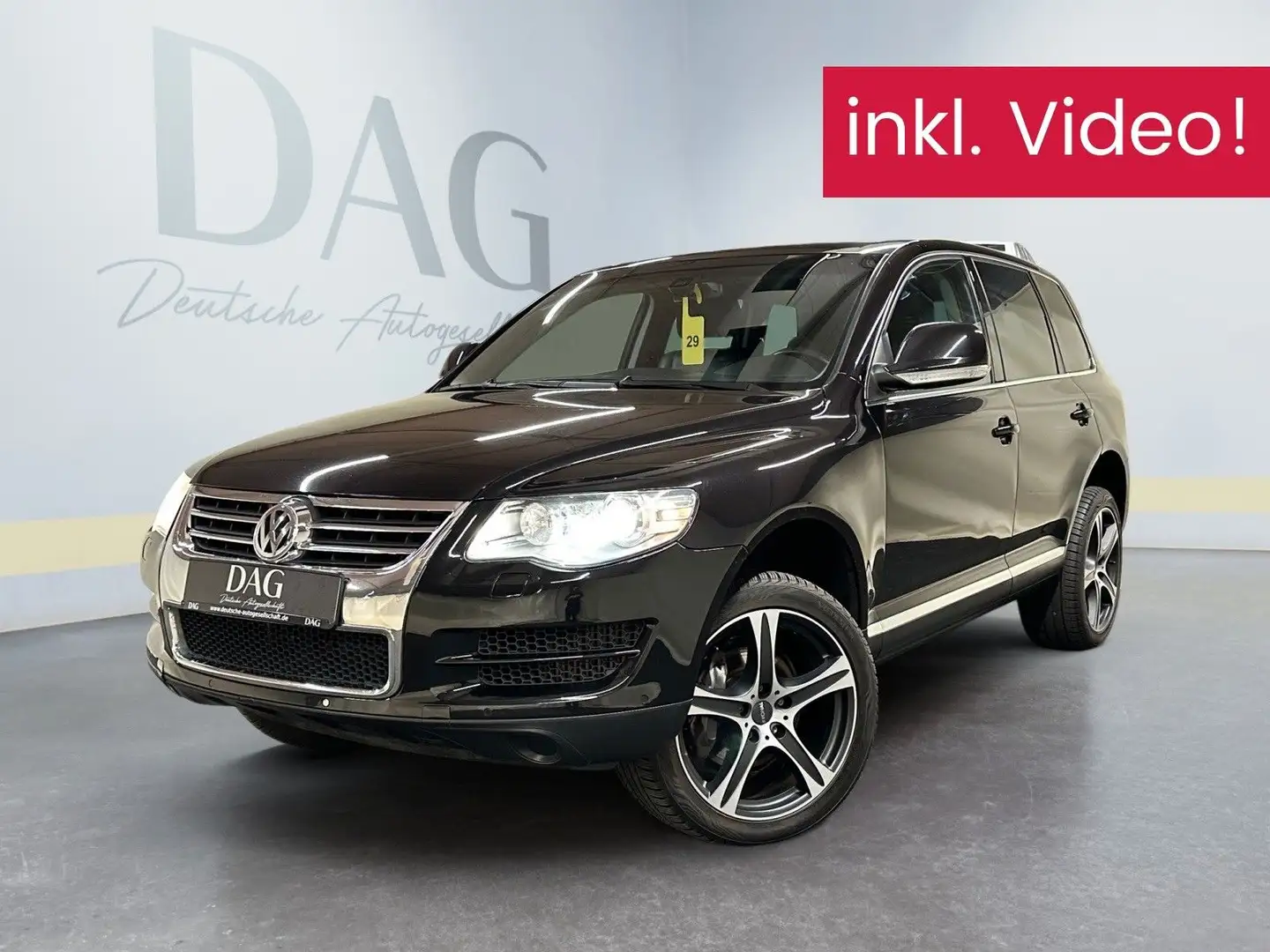 Volkswagen Touareg 3.0 TDI +BI-XENON+AHK+S.DACH+LEDER+NAVI+ Siyah - 1