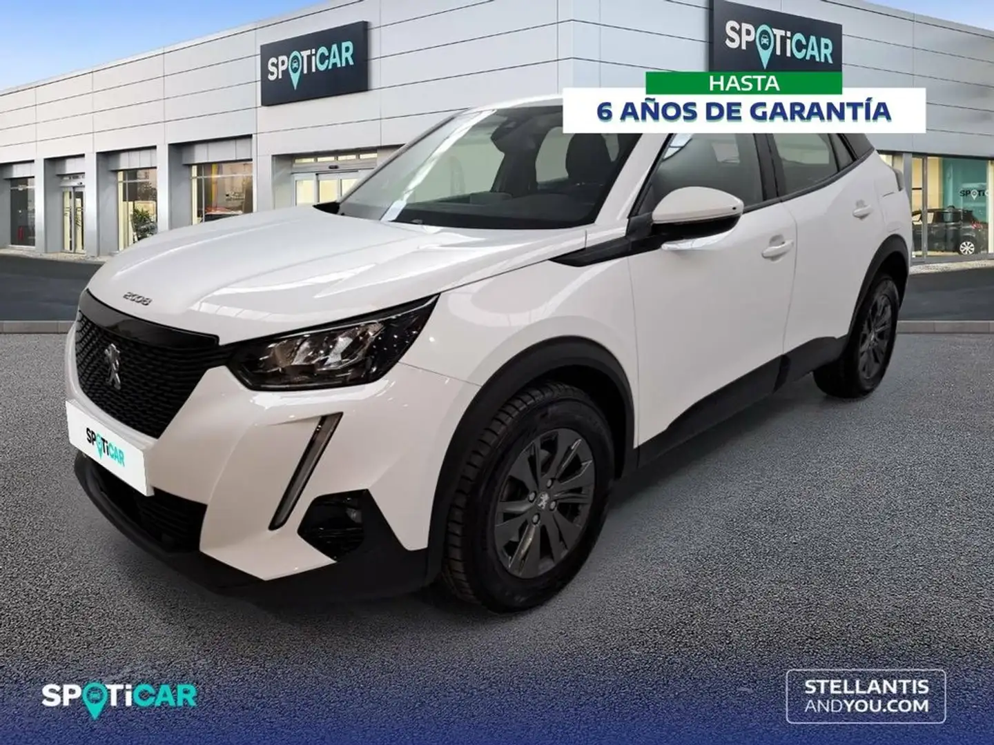 Peugeot 2008 1.2 PureTech S&S Active Pack 100 Blanc - 1