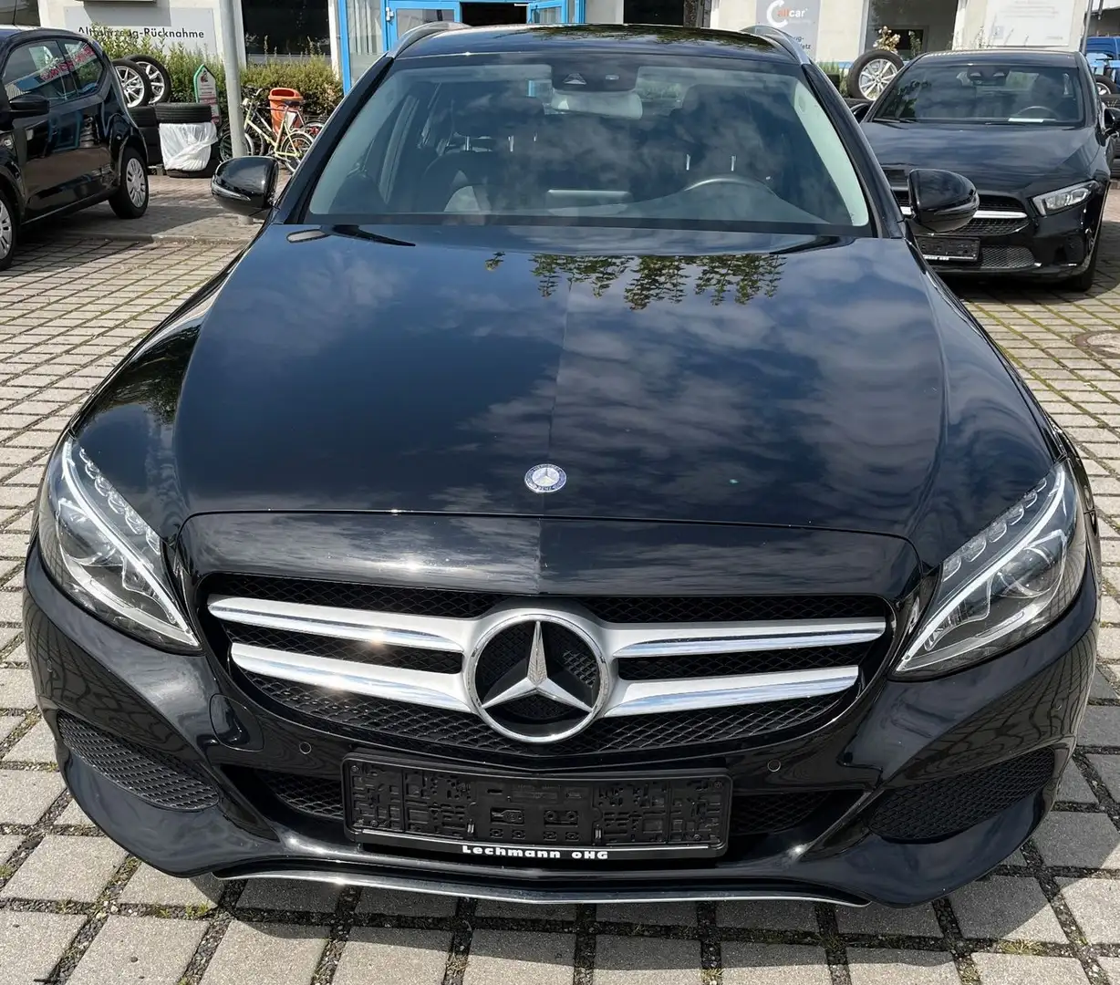 Mercedes-Benz C 180 T CGI Avantgarde LED|Aut.|Navi|Park|Temp. Schwarz - 2