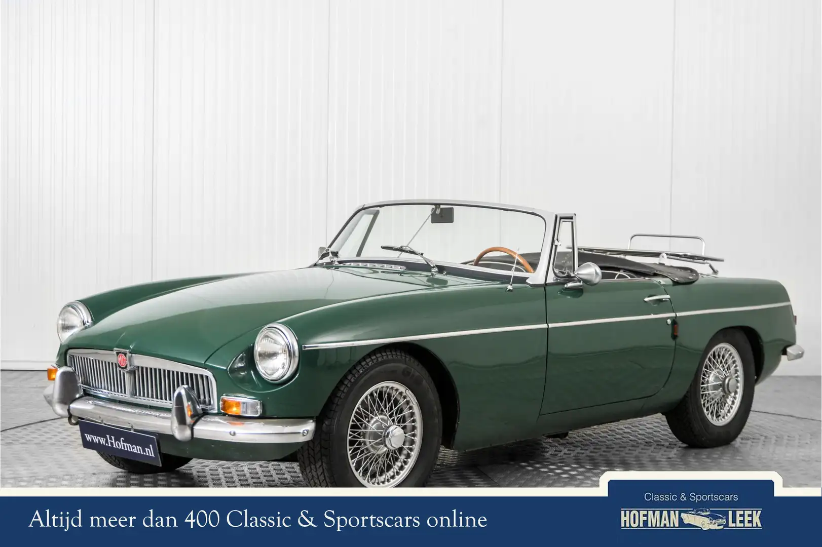 MG B type 1.8 Roadster Зелений - 1