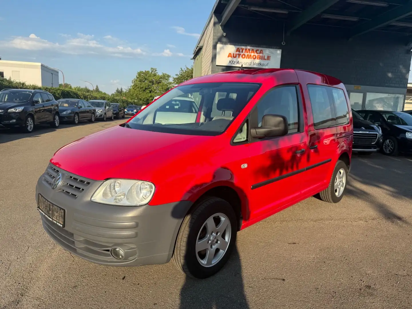Volkswagen Caddy Life Fan Caddy AHK Rot - 1