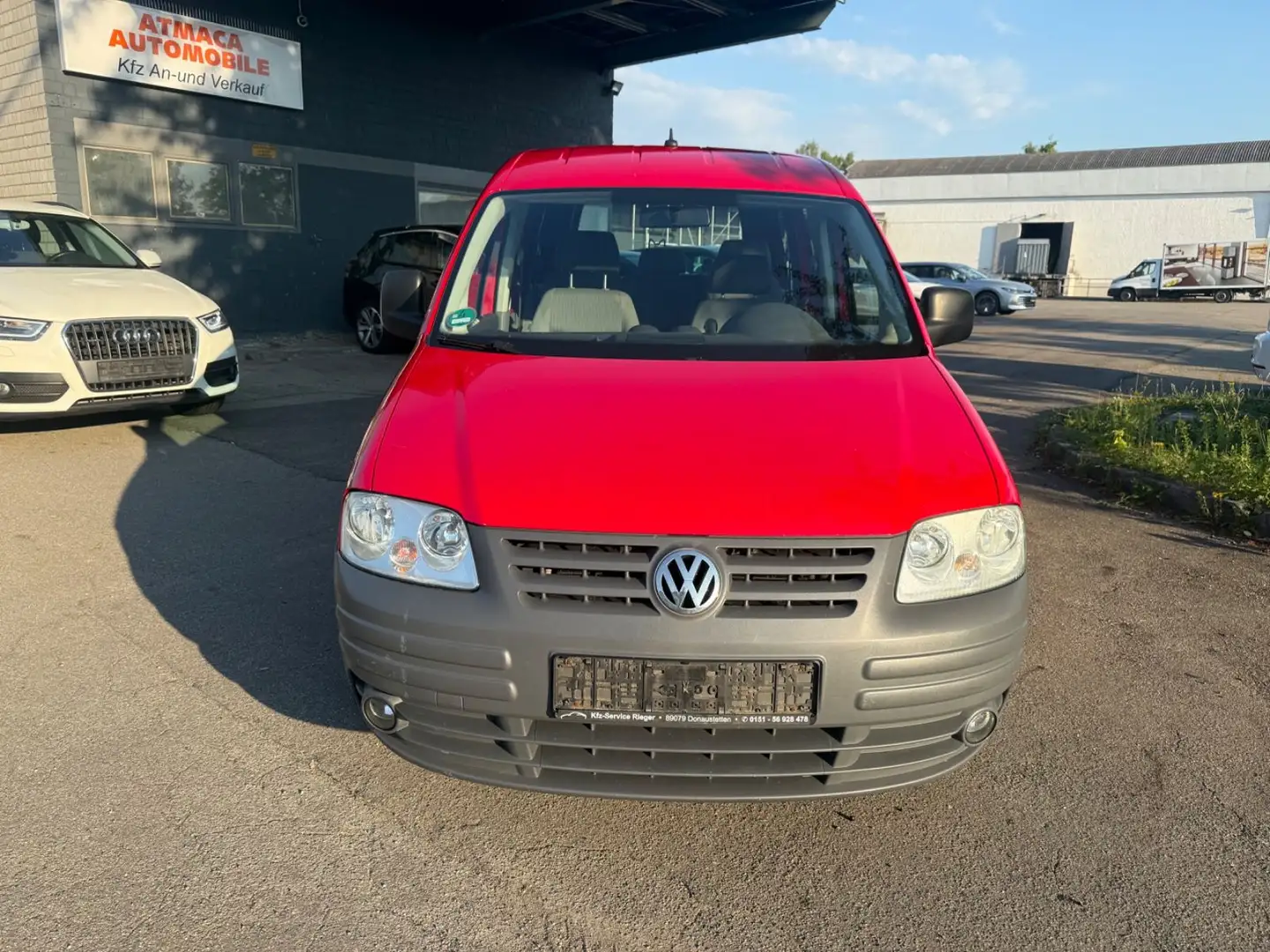 Volkswagen Caddy Life Fan Caddy AHK Rot - 2