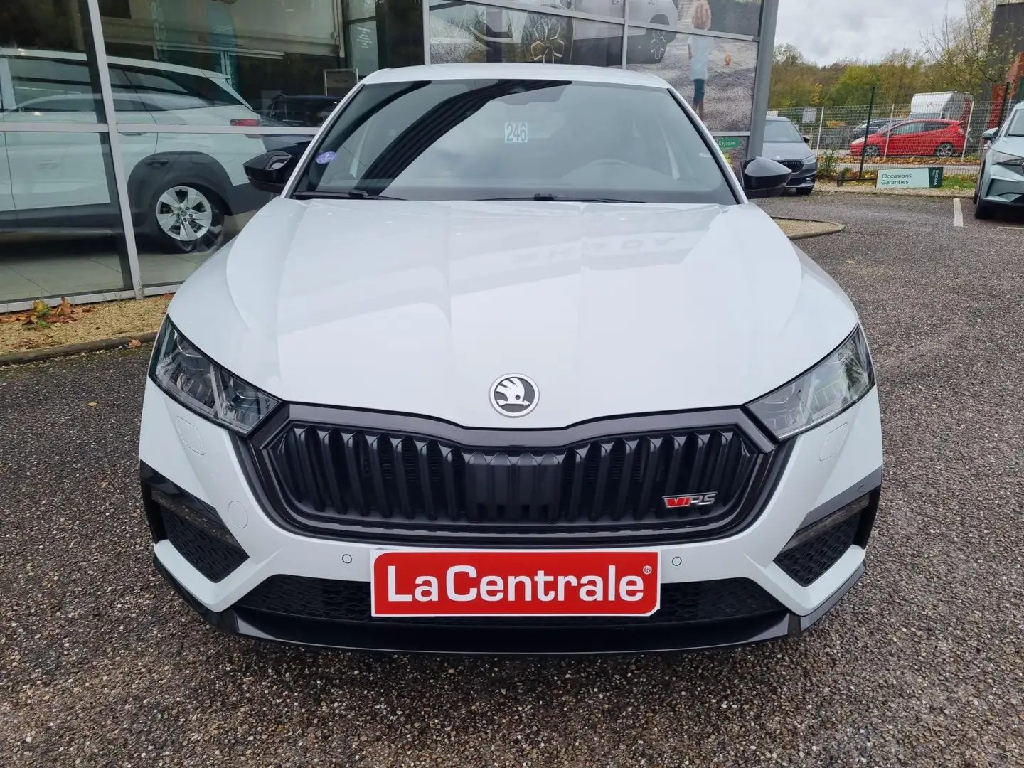 Skoda Octavia 2.0 TSI 245 ch DSG7 RS Blanc - 1