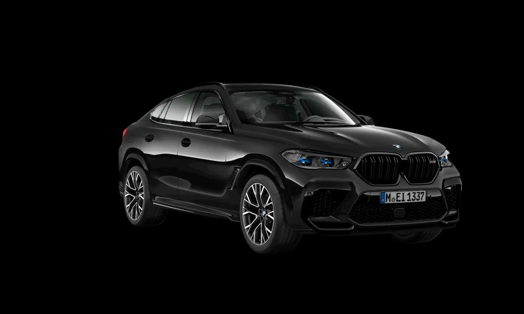 BMW X6 M Competition Sky Lounge Carbon Soft AHK TV Schwarz - 1