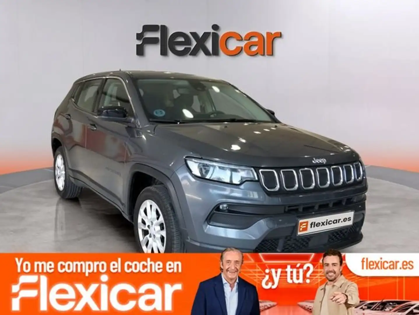 Jeep Compass 1.6 Mjt Limited FWD Gris - 1