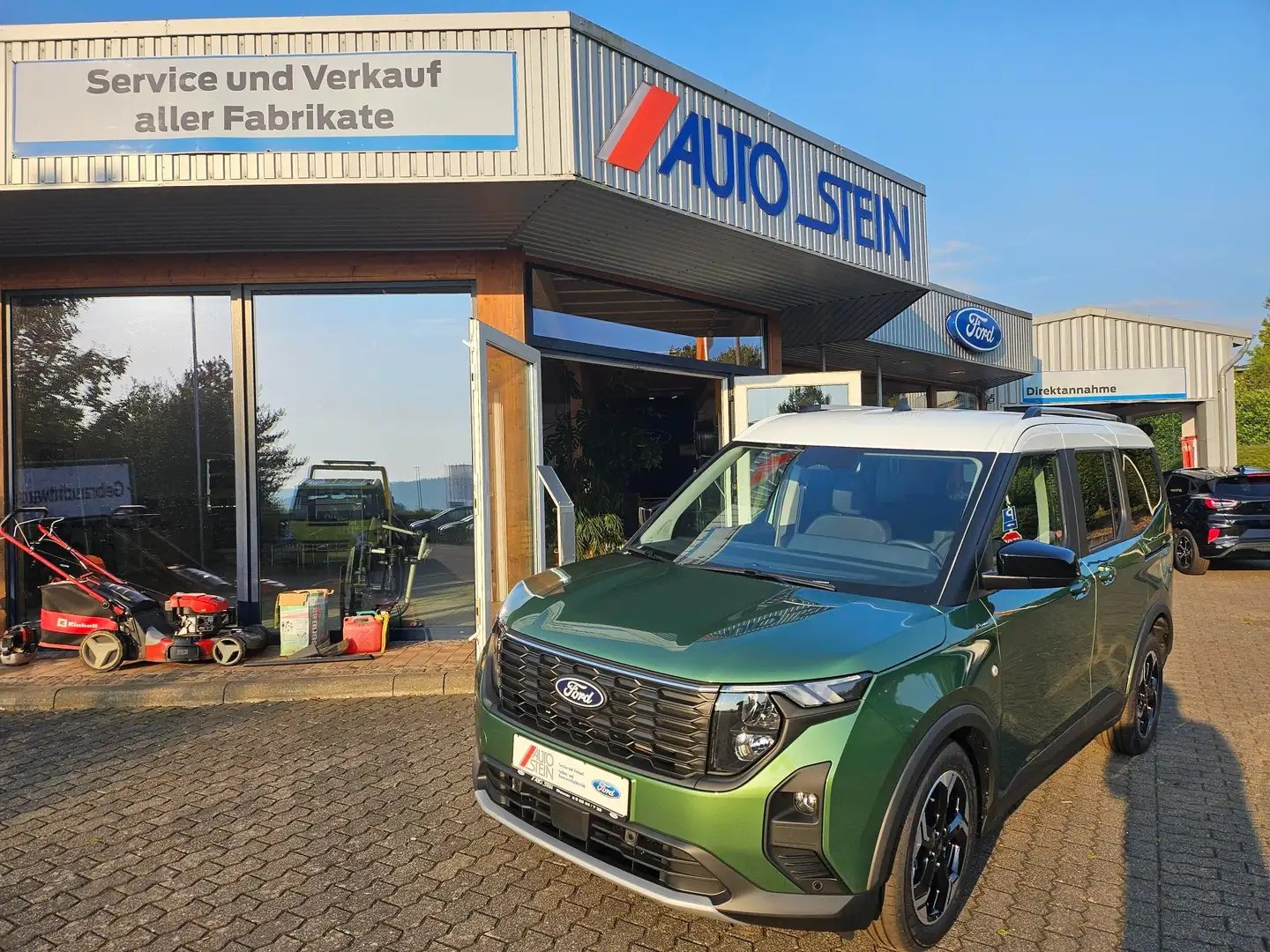 Ford Tourneo Courier Tourneo Courier 1.0 EcoBoost Active (EURO 6d) Grün - 1