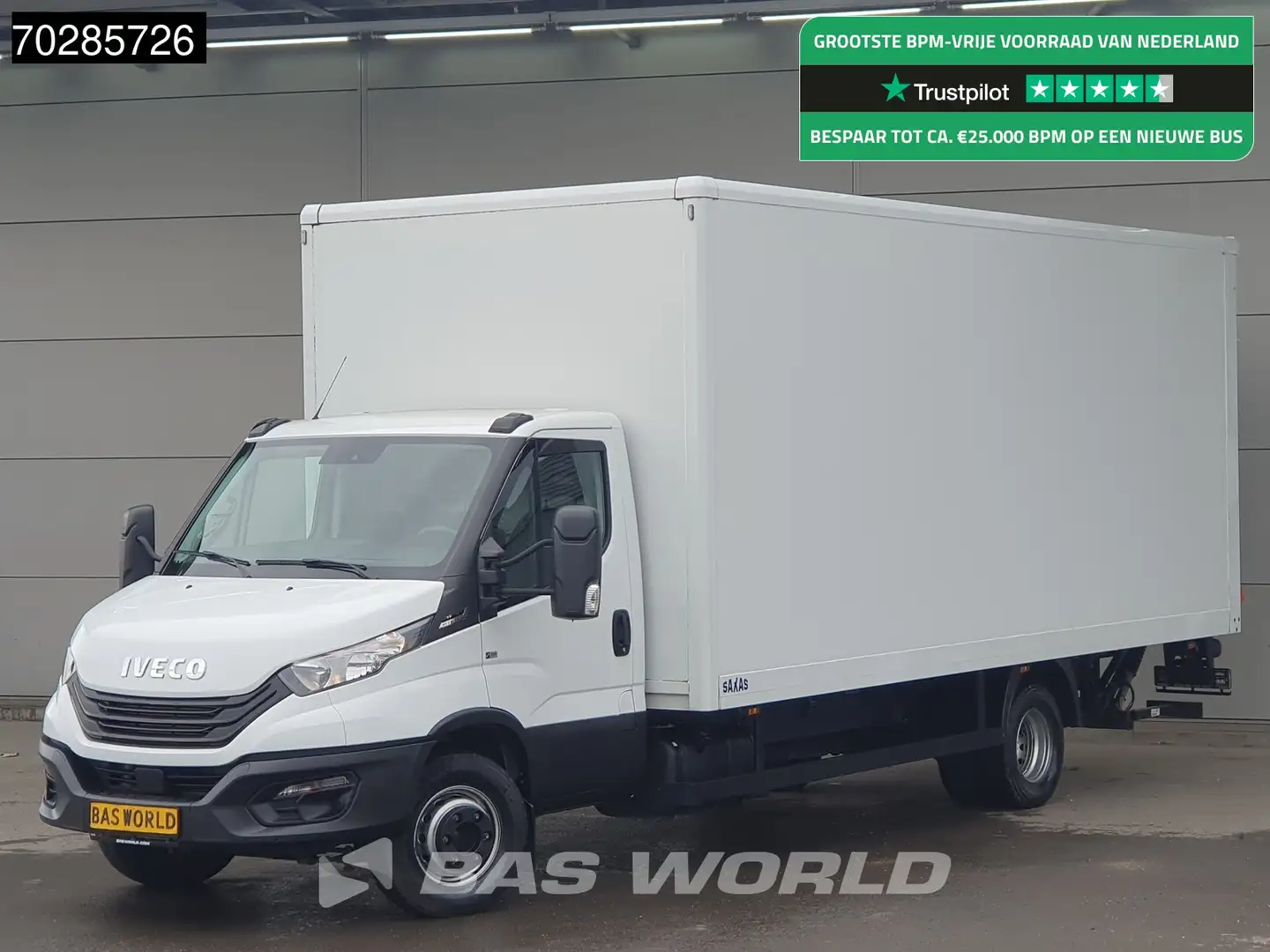 Iveco Daily 70C18 Automaat Luchtvering Laadklep Airco Cruise B Wit - 1