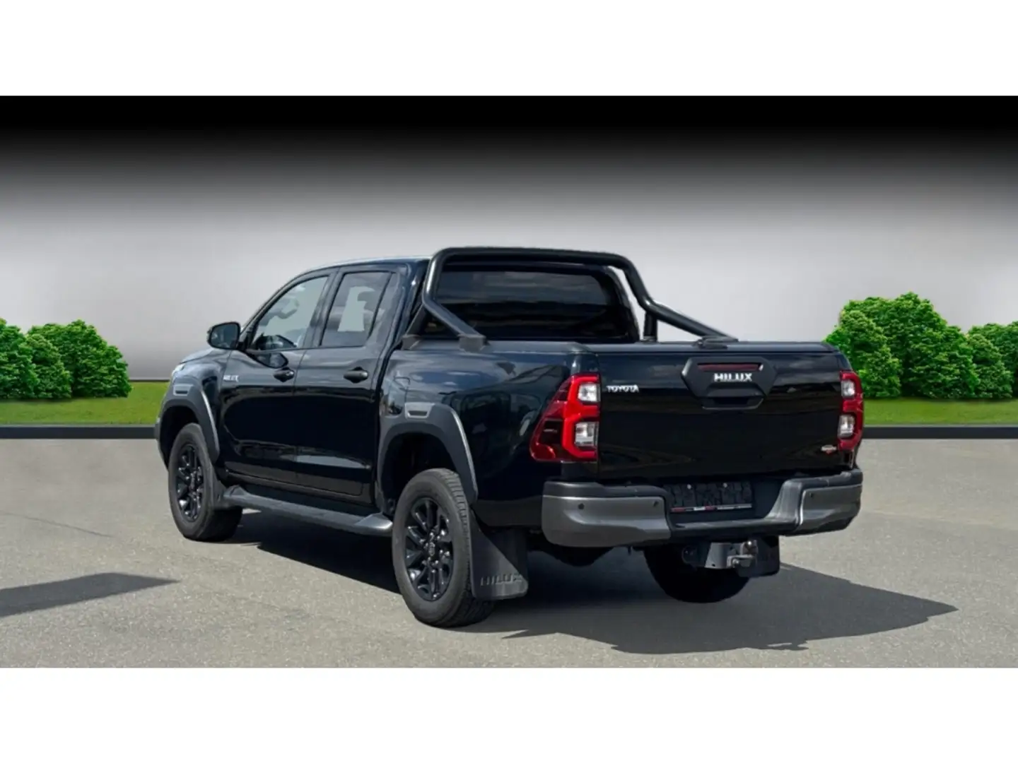 Toyota Hilux Double Cab Invincible 4x4 2.8 D-4D EU6d inkl. Lade Чорний - 2