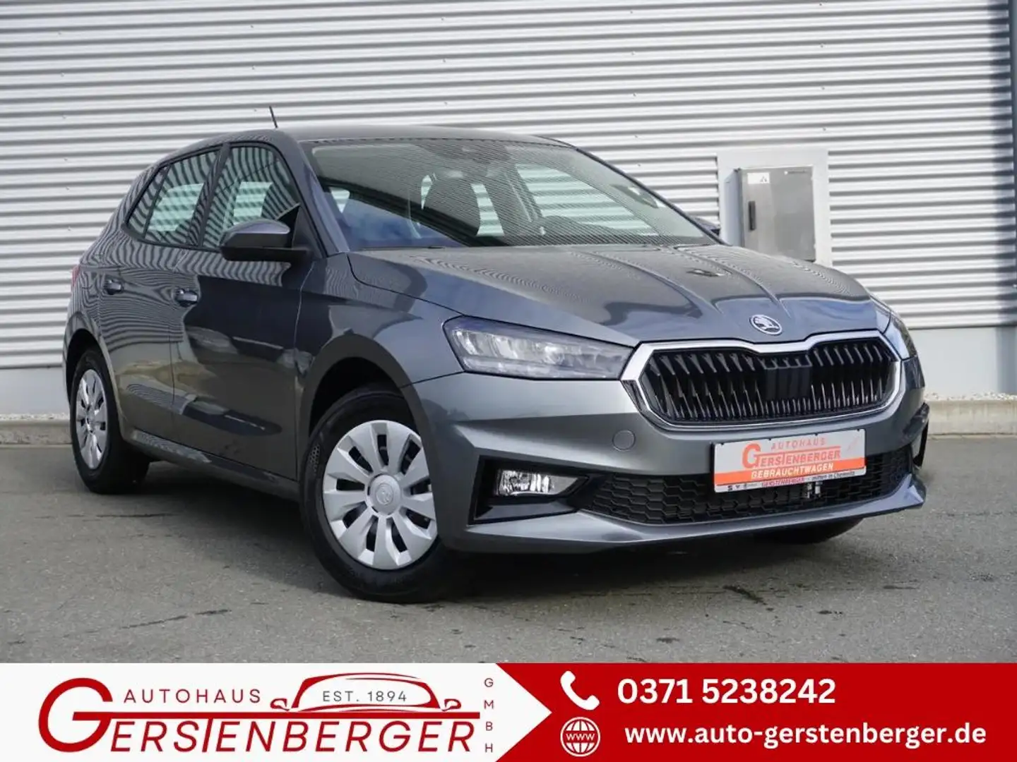 Skoda Fabia Selection 1.0 TSI LED/Smart-Link/PDC Grau - 1