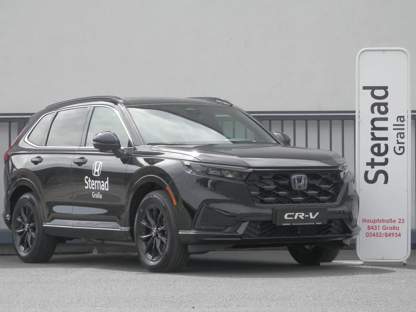 Honda CR-V 2,0 i-MMD e:PHEV Advance Tech Aut. Fekete - 1