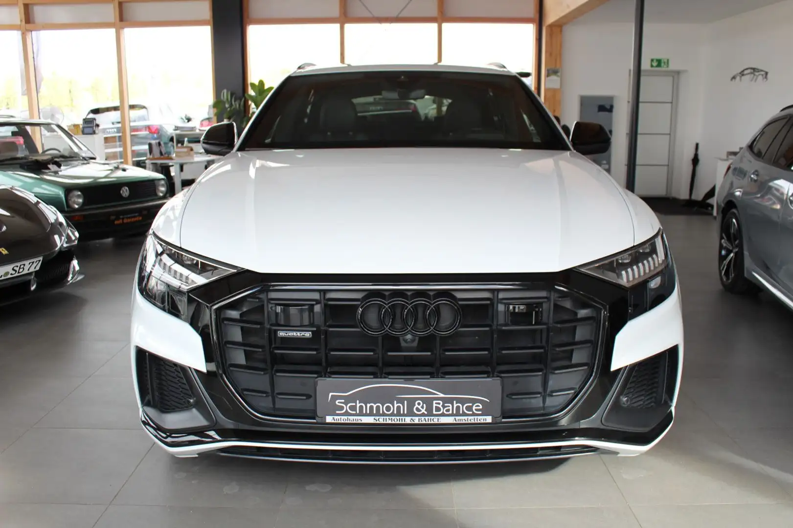 Audi Q8 50 TDI S tronic quattro S line sport Weiß - 2