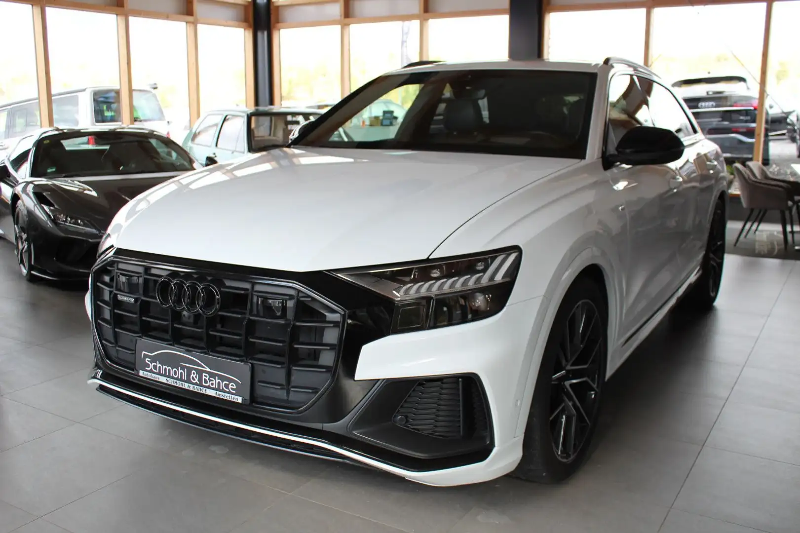 Audi Q8 50 TDI S tronic quattro S line sport Weiß - 1
