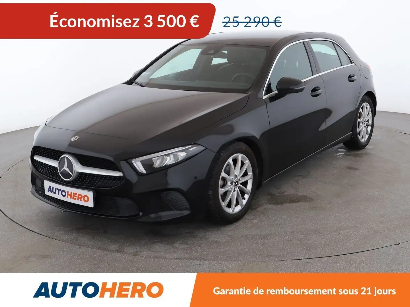 Mercedes-Benz A 180 180 d Progressive Line 7G-DCT Noir - 1