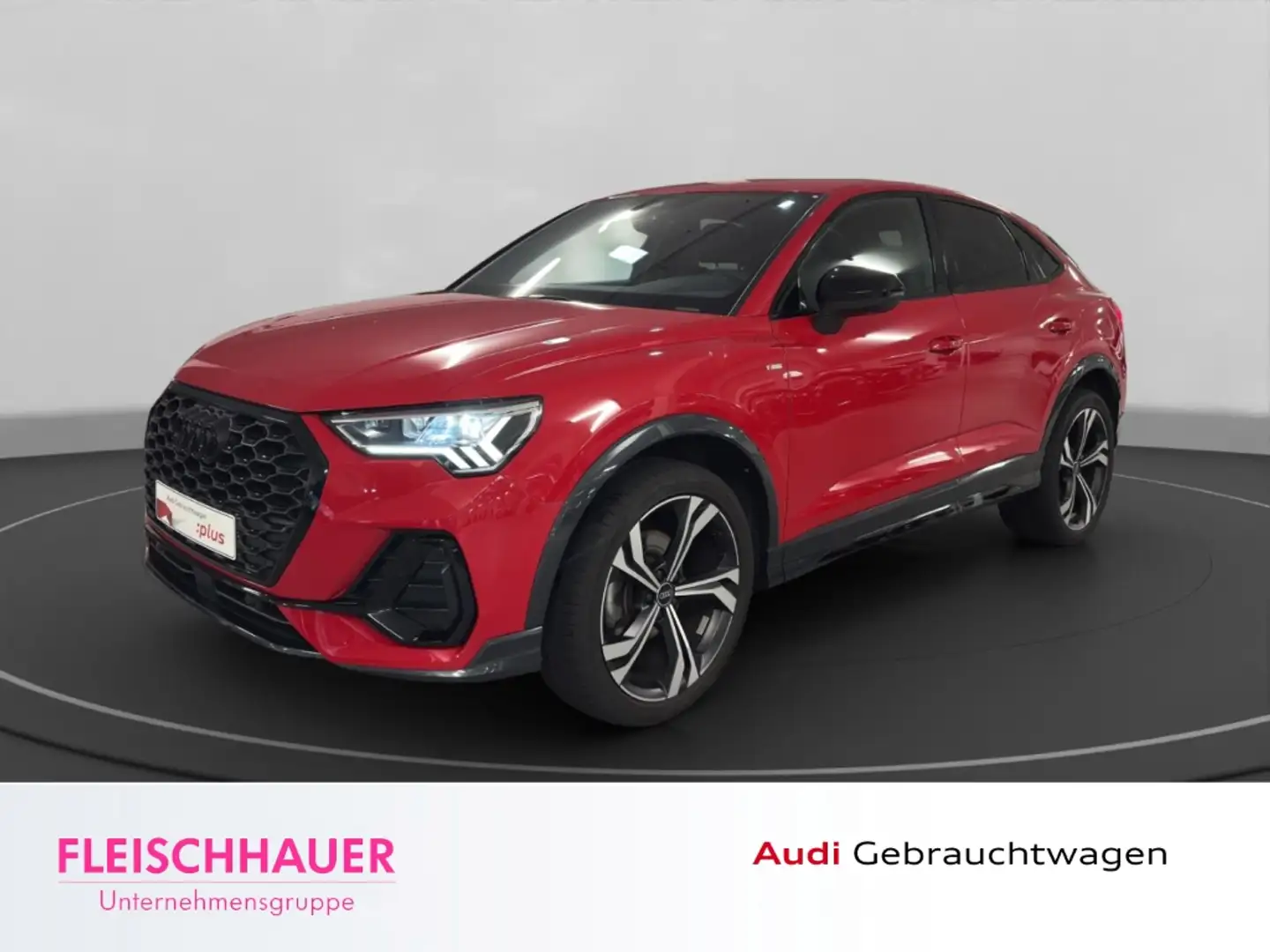 Audi Q3 Sportback 35 TFSI S line Navi+LED+20''+Kamera+VC+G Rojo - 1