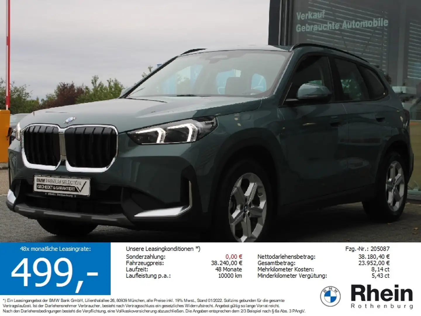 BMW X1 sDrive 18i LIVE HeadUp AdED Pano DAB Navi SH Vert - 1