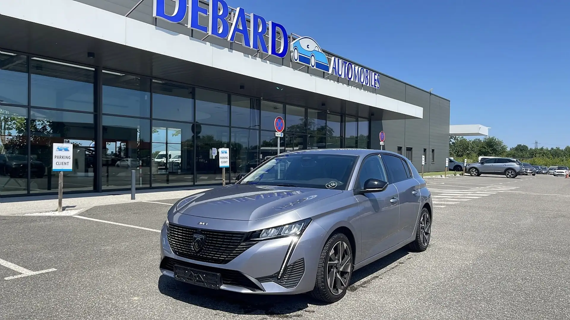 Peugeot 308 1.5 BLUEHDI 130CH S\u0026S ALLURE EAT8 Gris - 1