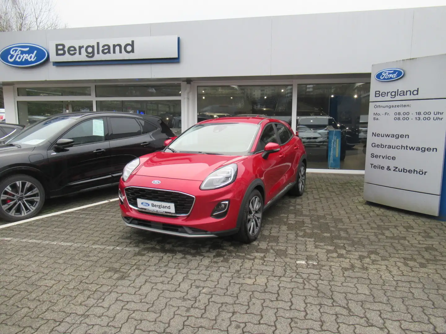 Ford Puma TITANIUM X, LED, RFK, ACC u.v.m. Rouge - 1