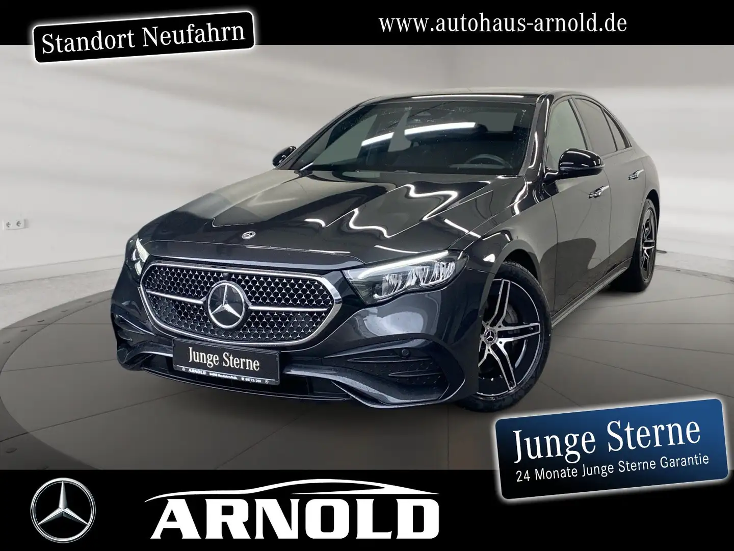 Mercedes-Benz E 220 E 220 d AMG-Line DISTRONIC Night-P. LED Kamera ! Gris - 1