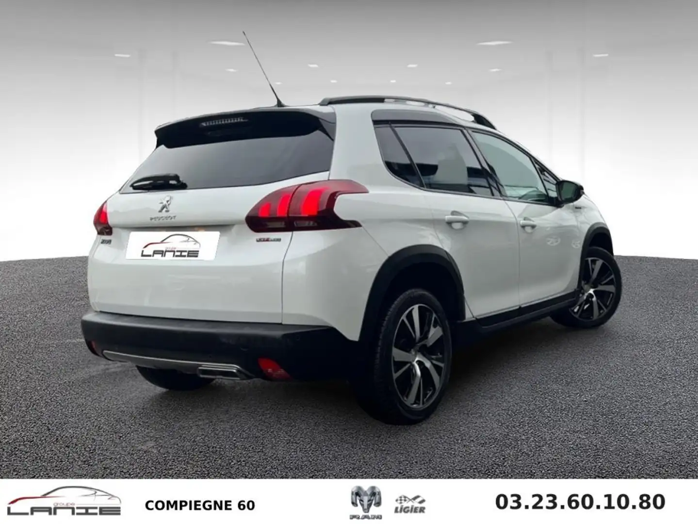 Peugeot 2008 1.2 PureTech 130ch S&S BVM6 GT Line Weiß - 2