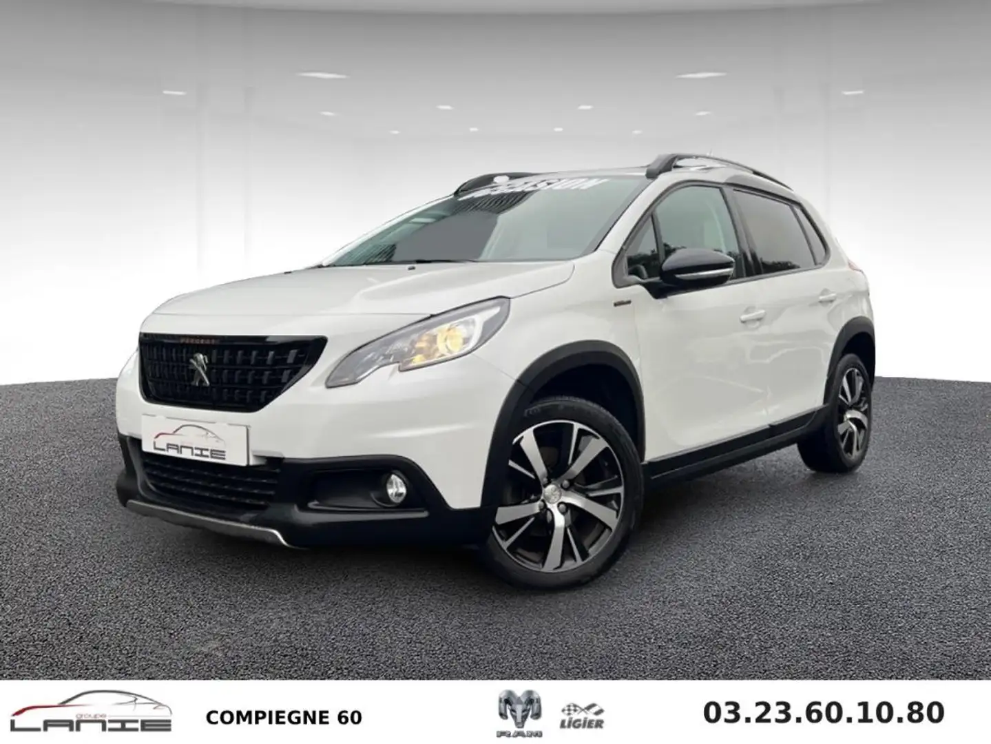 Peugeot 2008 1.2 PureTech 130ch S&S BVM6 GT Line Weiß - 1