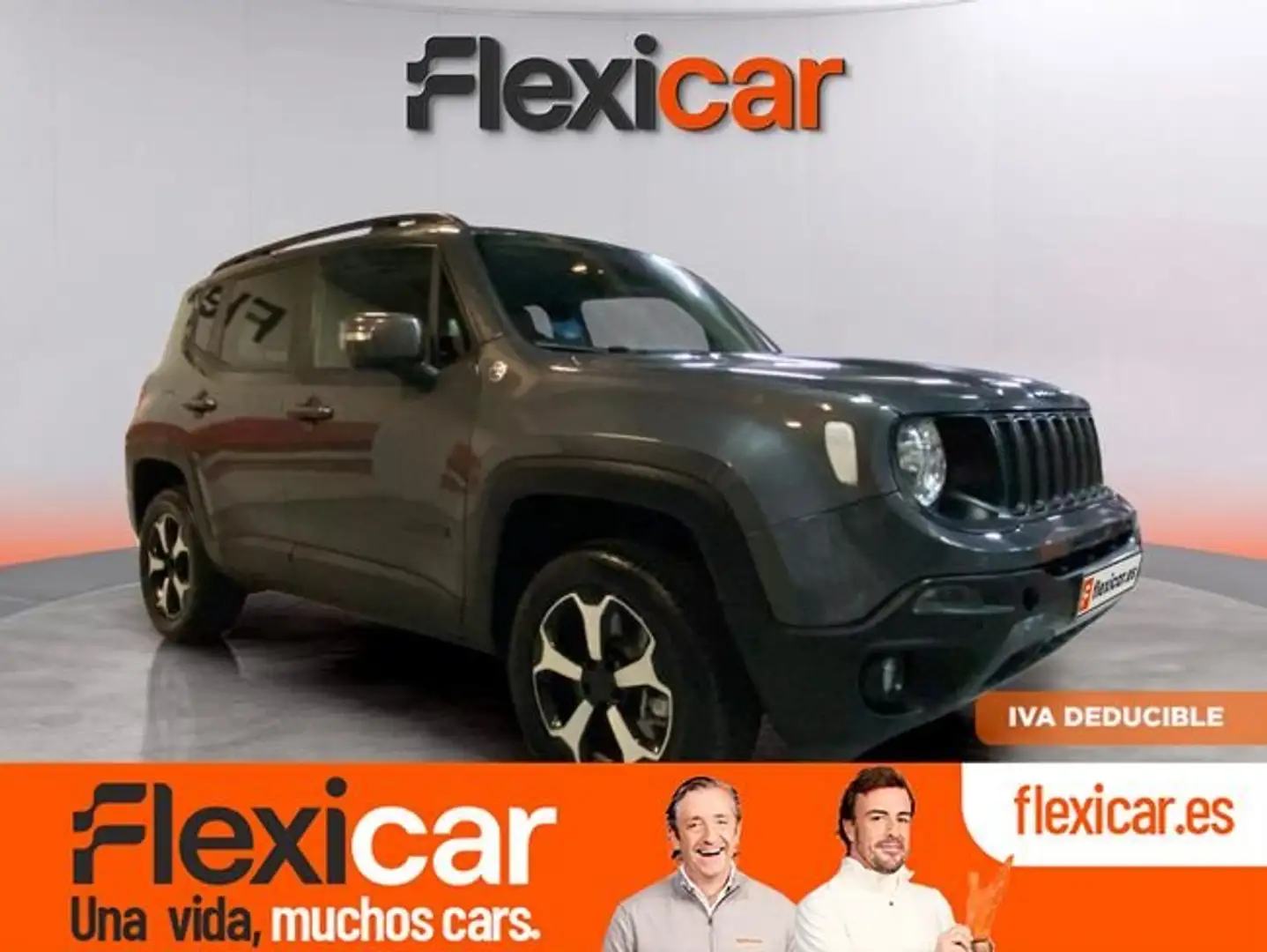 Jeep Renegade 1.3 PHEV Trailhawk 4x4 Aut. 177KW Gris - 1