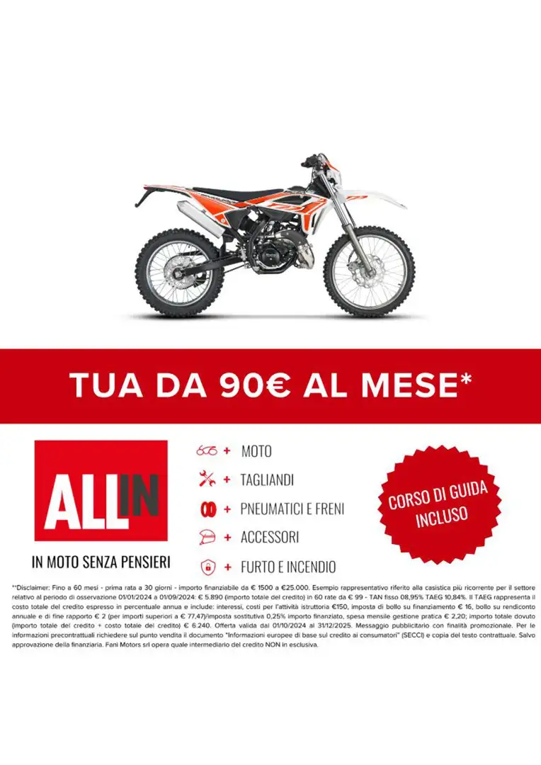 Beta RR Enduro Bianco - 2