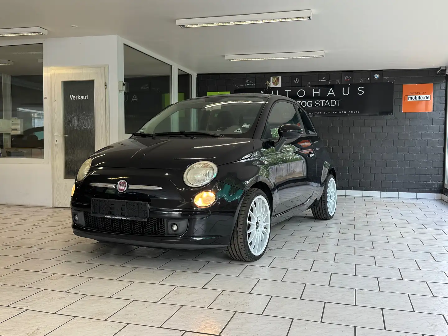 Fiat 500 Sport Schwarz - 1