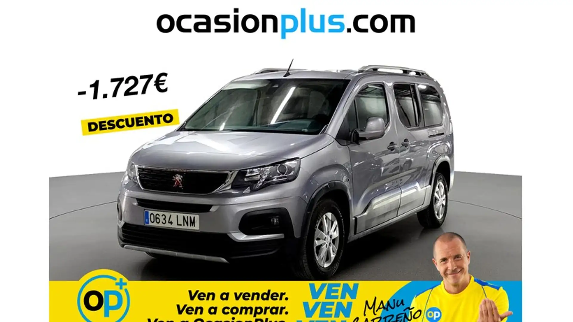 Peugeot Rifter 1.5BlueHDi S&S Long Allure Pack 7pl 130 Plateado - 1