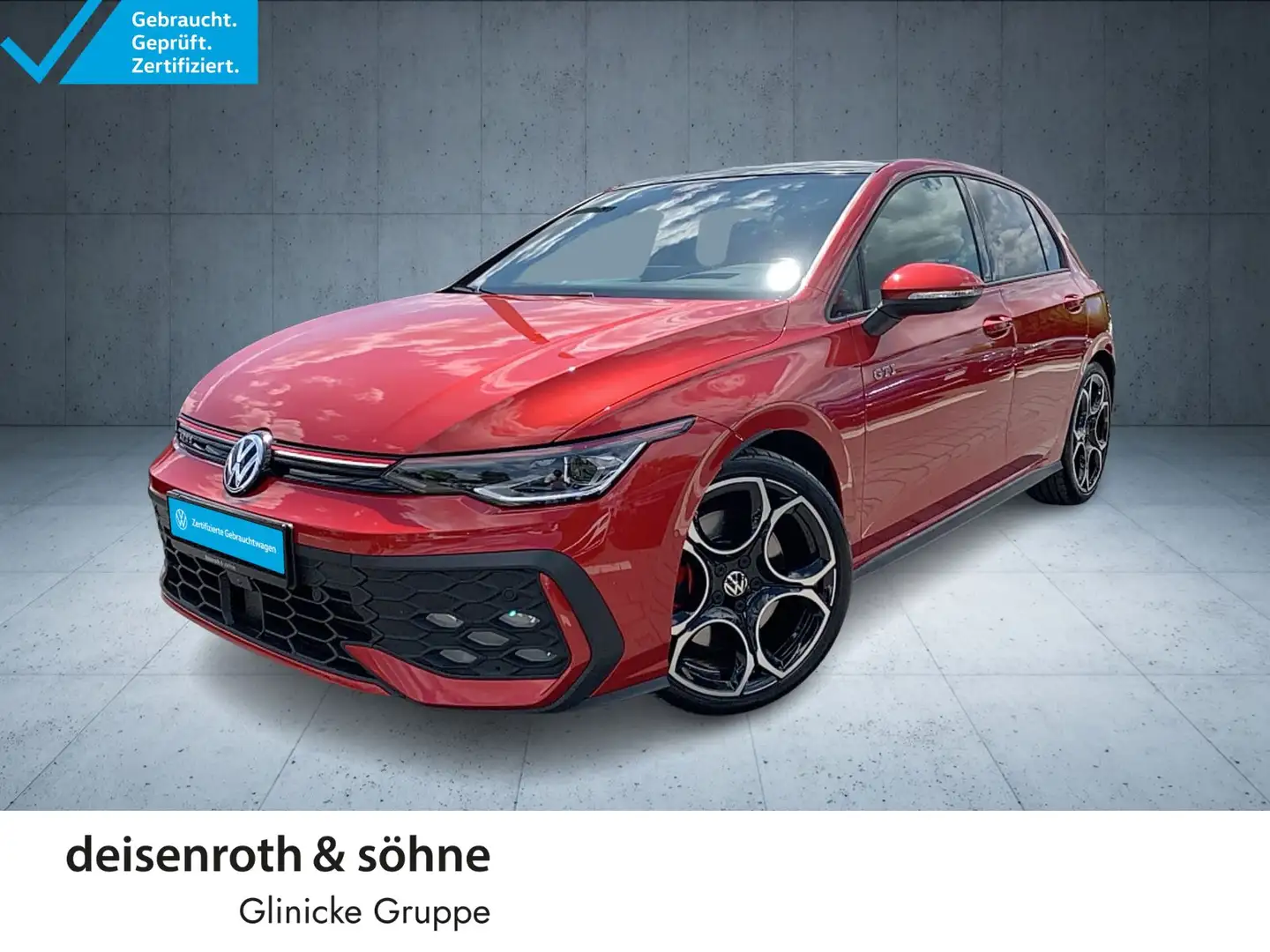 Volkswagen Golf GTI Matrix/DCC/Nav/h&k/Pano/19"/360/Busines Rot - 1