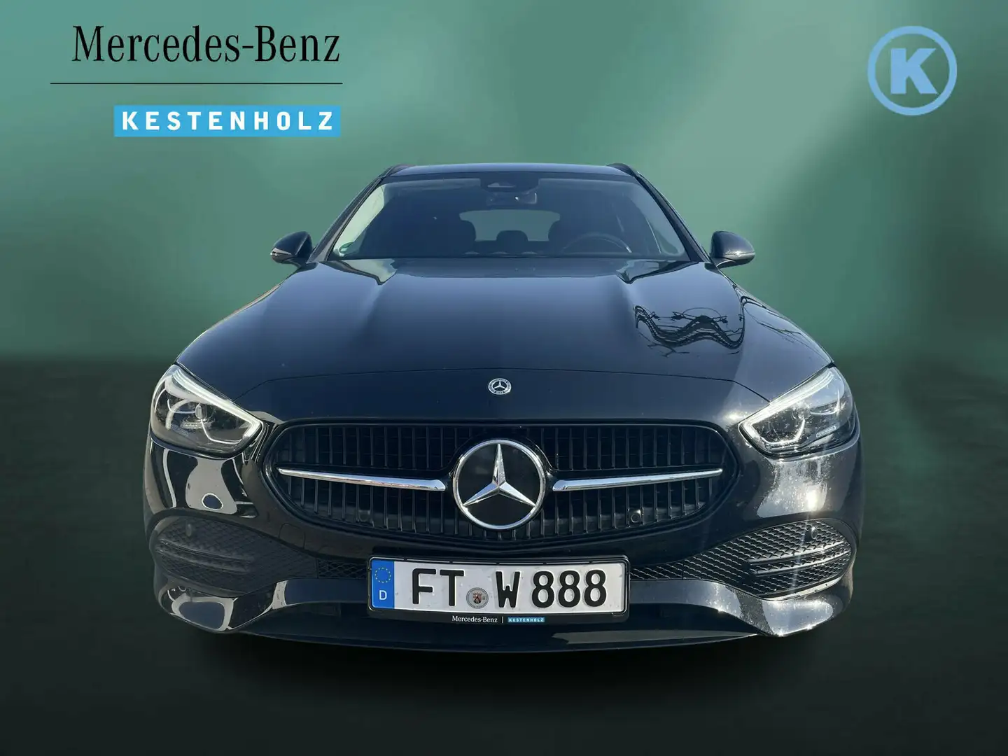 Mercedes-Benz C 180 C 180 T AVANTGARDE+NIGHT+KAM+EASYP+AMBI+TWA+SHZ Schwarz - 2