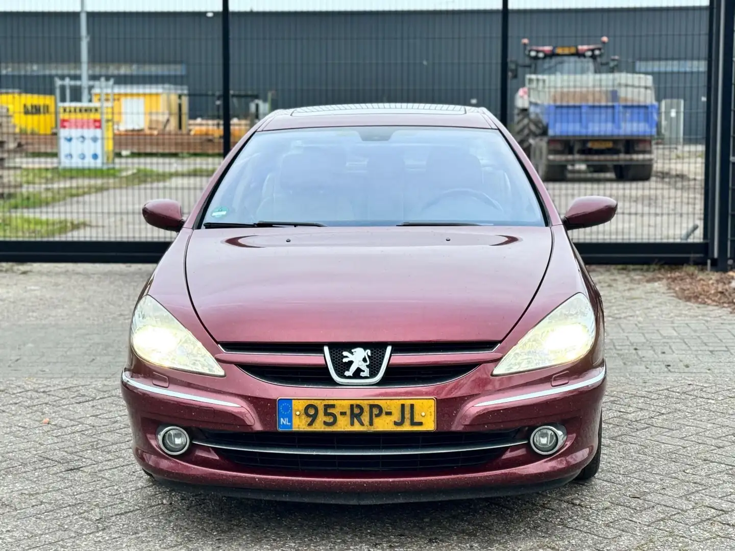 Peugeot 607 3.0-24V Executive|AUT|NAVI|SCHUIFDAK|LEDER Rot - 2