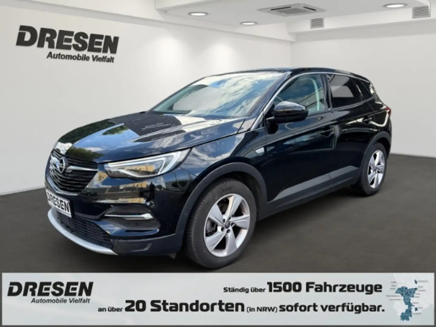 Opel Grandland 1.2 Turbo EU6d INNOVATION Schwarz - 1