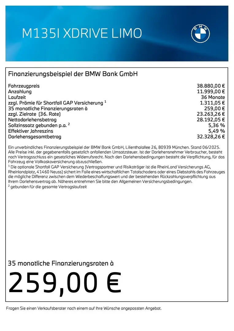 BMW 135 M135i xDrive Hatch Head-Up HK HiFi DAB LED WLAN Wit - 2