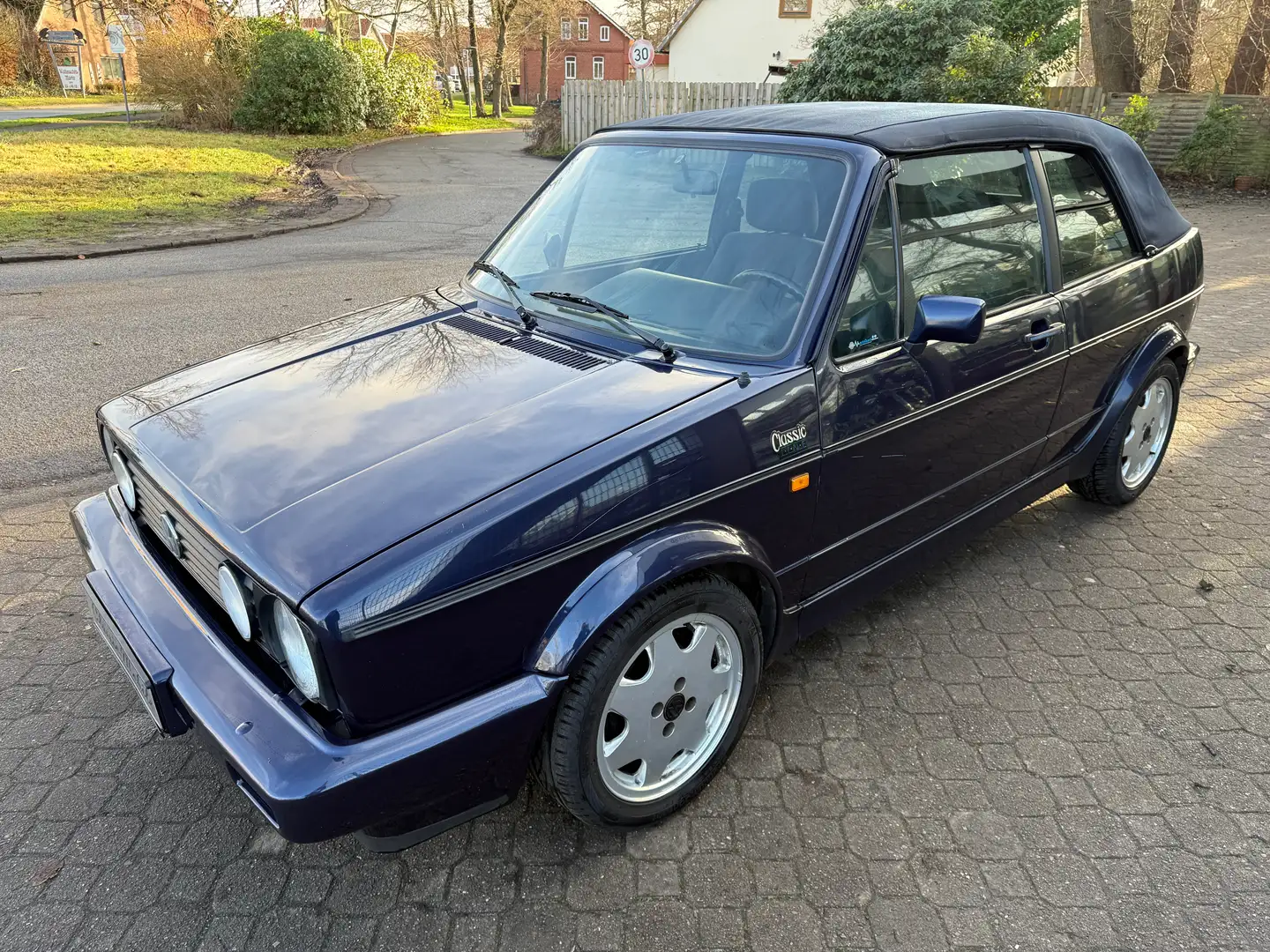 Volkswagen Golf Cabriolet Classicline *HU 7/2027*18 Jahre im letzten Besitz* Blau - 2