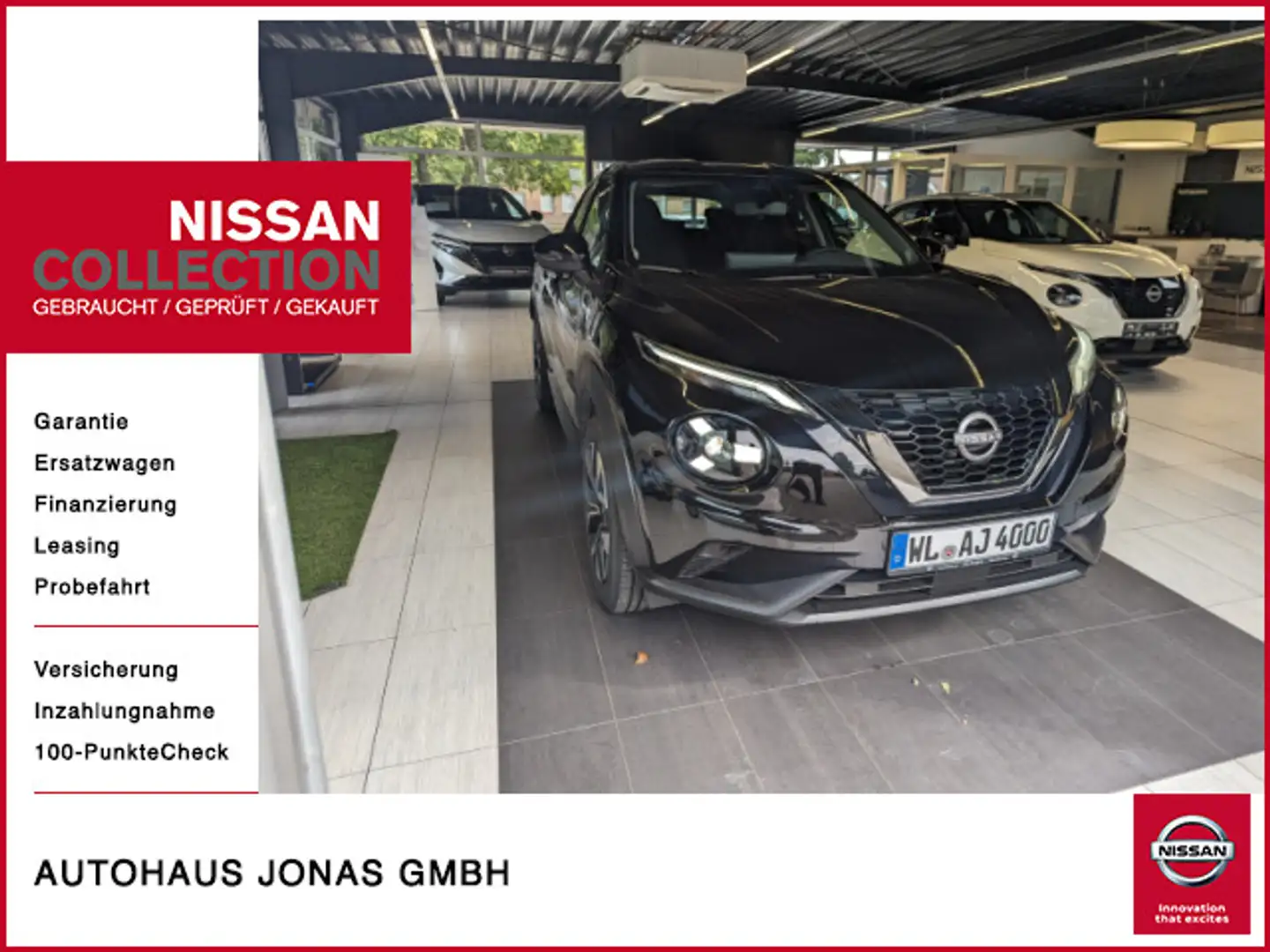 Nissan Juke Acenta, Komfort-Paket, Navigation Schwarz - 1