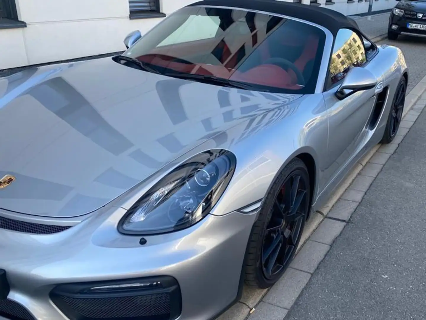 Porsche Boxster Boxster Spyder Stříbrná - 1