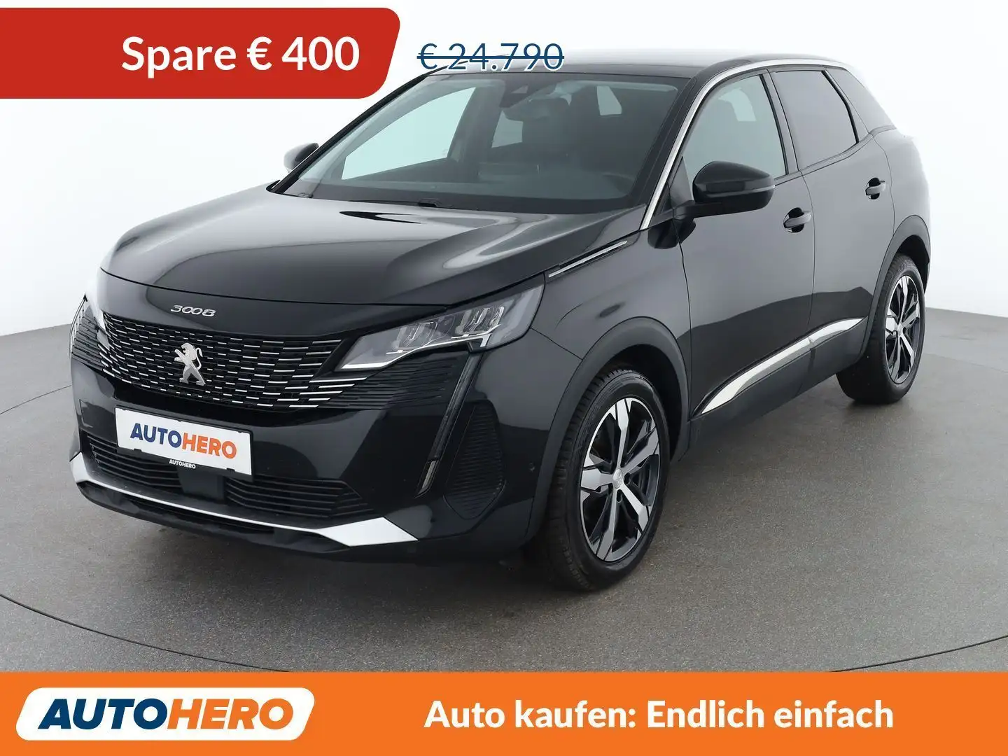 Peugeot 3008 1.5 Blue-HDi Allure Noir - 1
