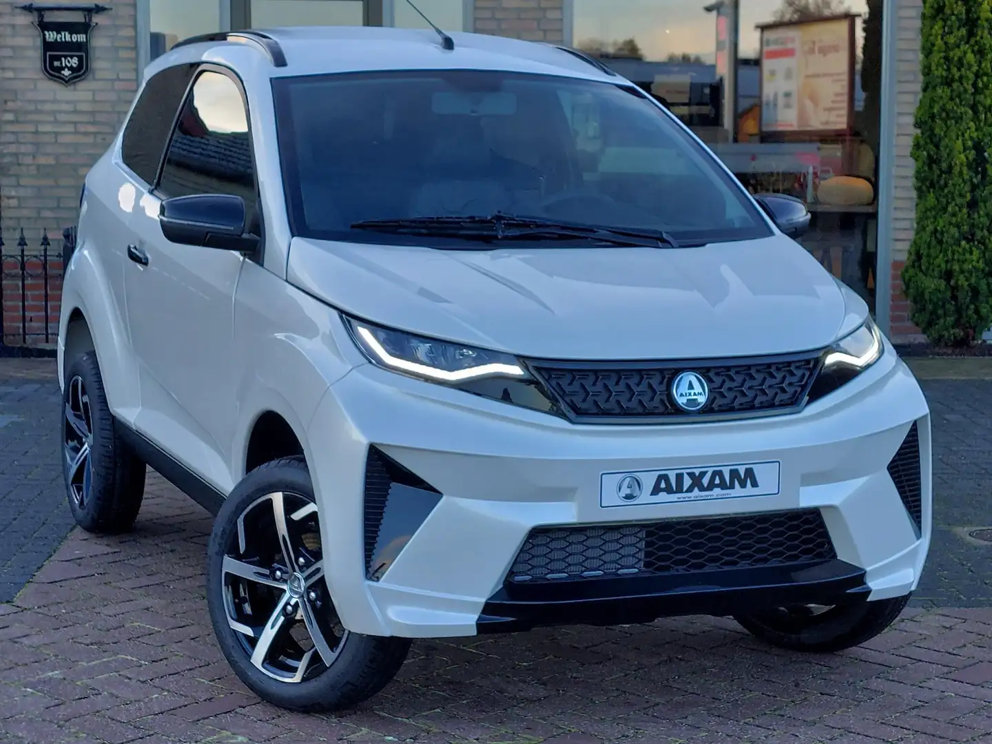 Aixam Crossover Premium | Airco | Leder | Dealer Blanc - 2