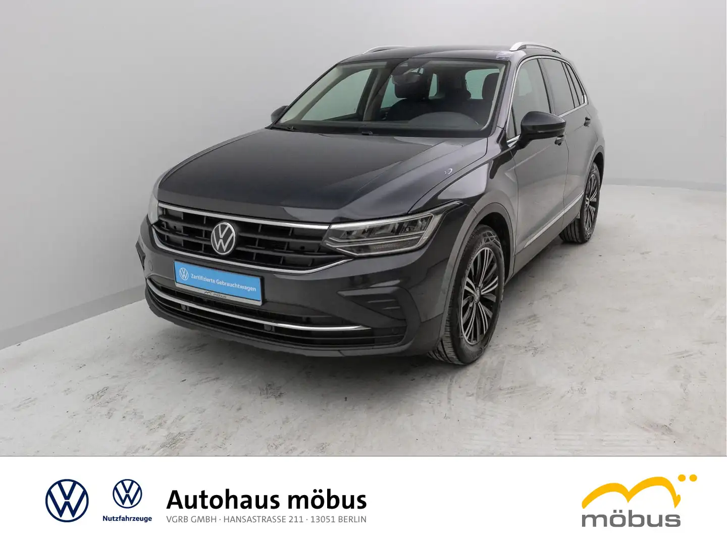 Volkswagen Tiguan 2.0 TDI DSG*MOVE*ACC*LED*NAV*APP* Grigio - 2