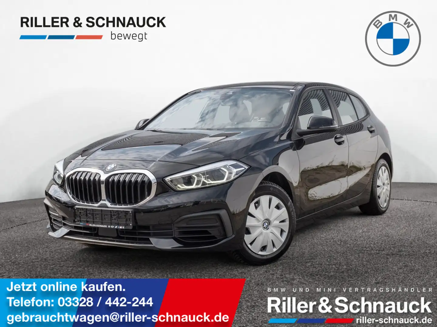 BMW 116 i LED+NAVI+PDC+KLIMA+ Schwarz - 1