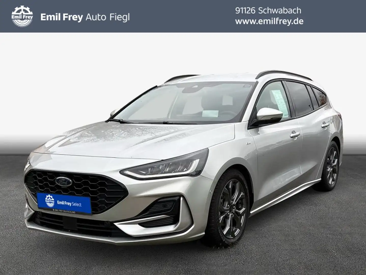 Ford Focus Turnier 1.5 EcoBlue Start-Stopp-System Aut. Silber - 1