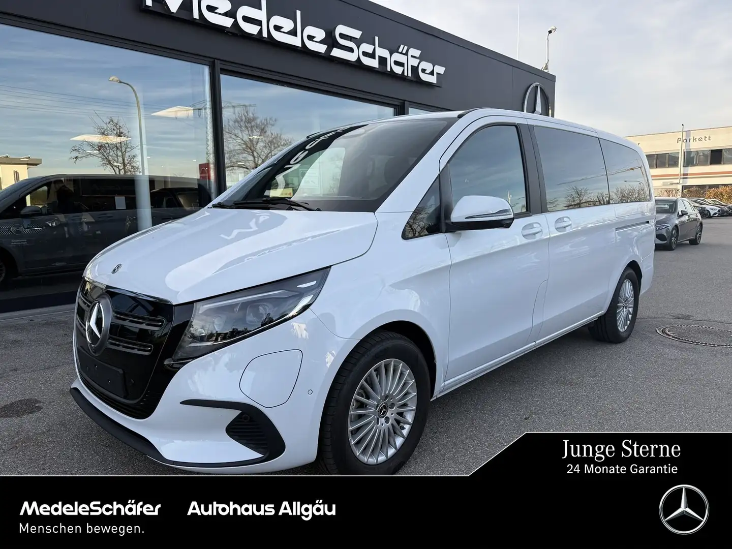 Mercedes-Benz EQV 300 EQV 300 LIEGE LED DAB NAVI DISTRONIC MODELL2025 Weiß - 1
