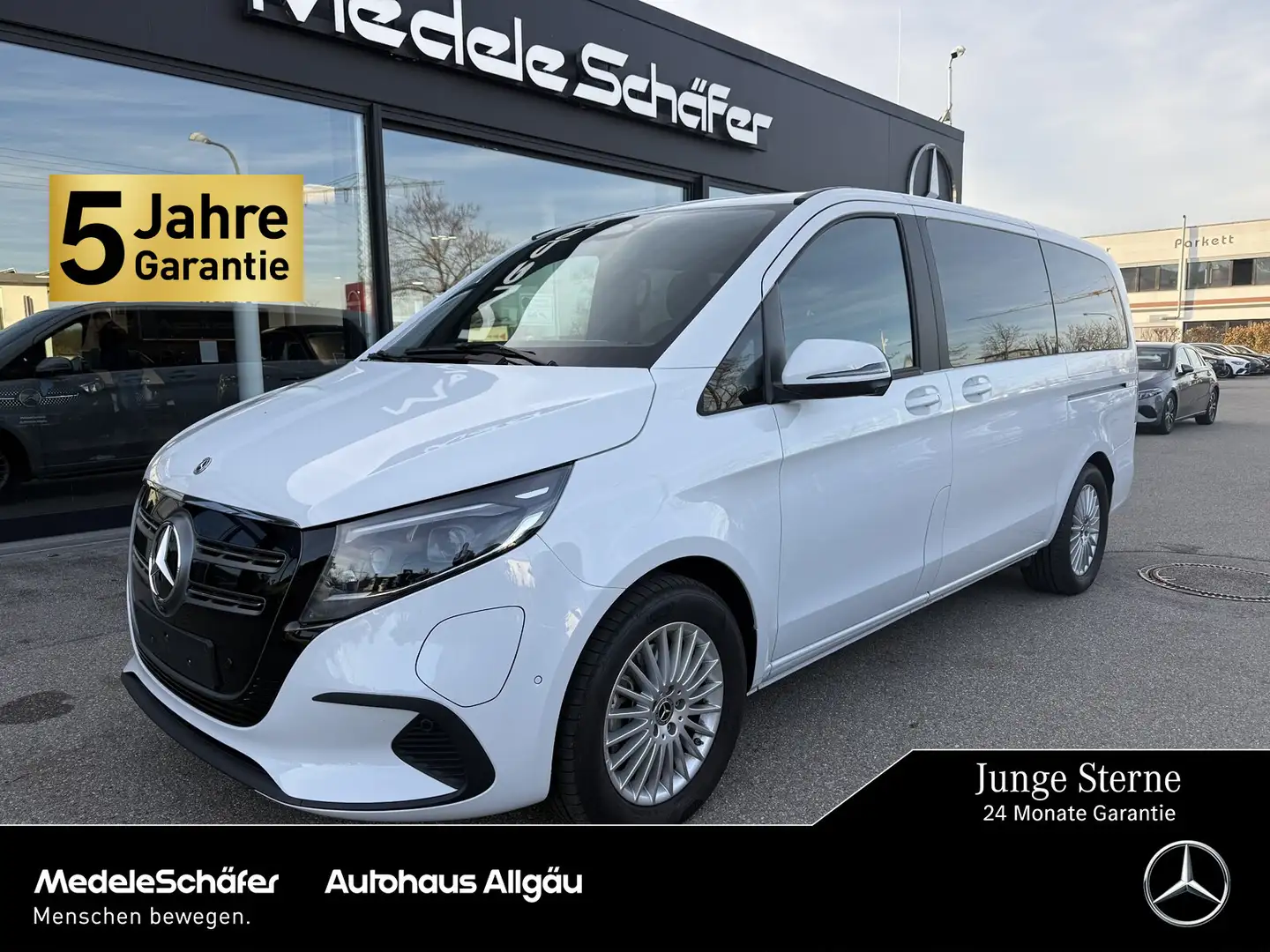 Mercedes-Benz EQV 300 EQV 300 LIEGE LED DAB NAVI DISTRONIC MODELL2025 Weiß - 1