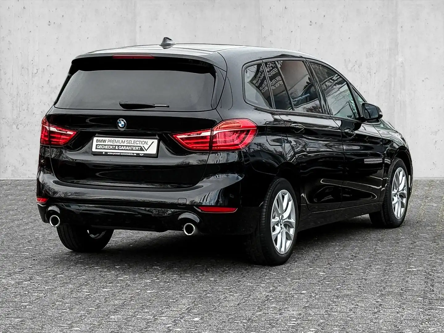 BMW 218 d NAVI+LED+PDC+TEMPOMAT+KLIMA+ALU+LORDOSE Schwarz - 2