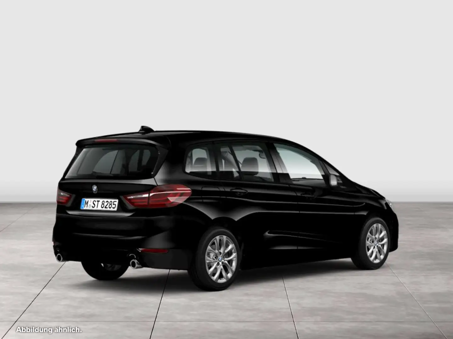 BMW 218 d NAVI+LED+PDC+TEMPOMAT+KLIMA+ALU+LORDOSE Noir - 2