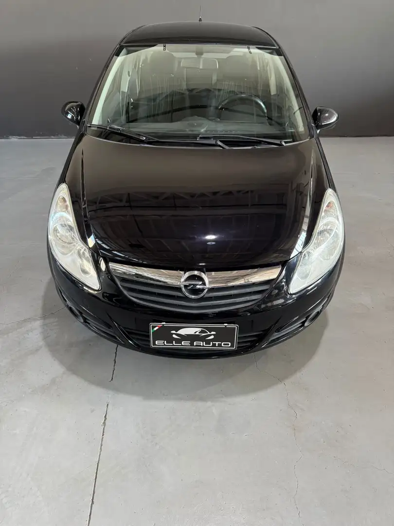 Opel Corsa Corsa IV 2006 5p 1.2 Enjoy c/radio Nero - 2
