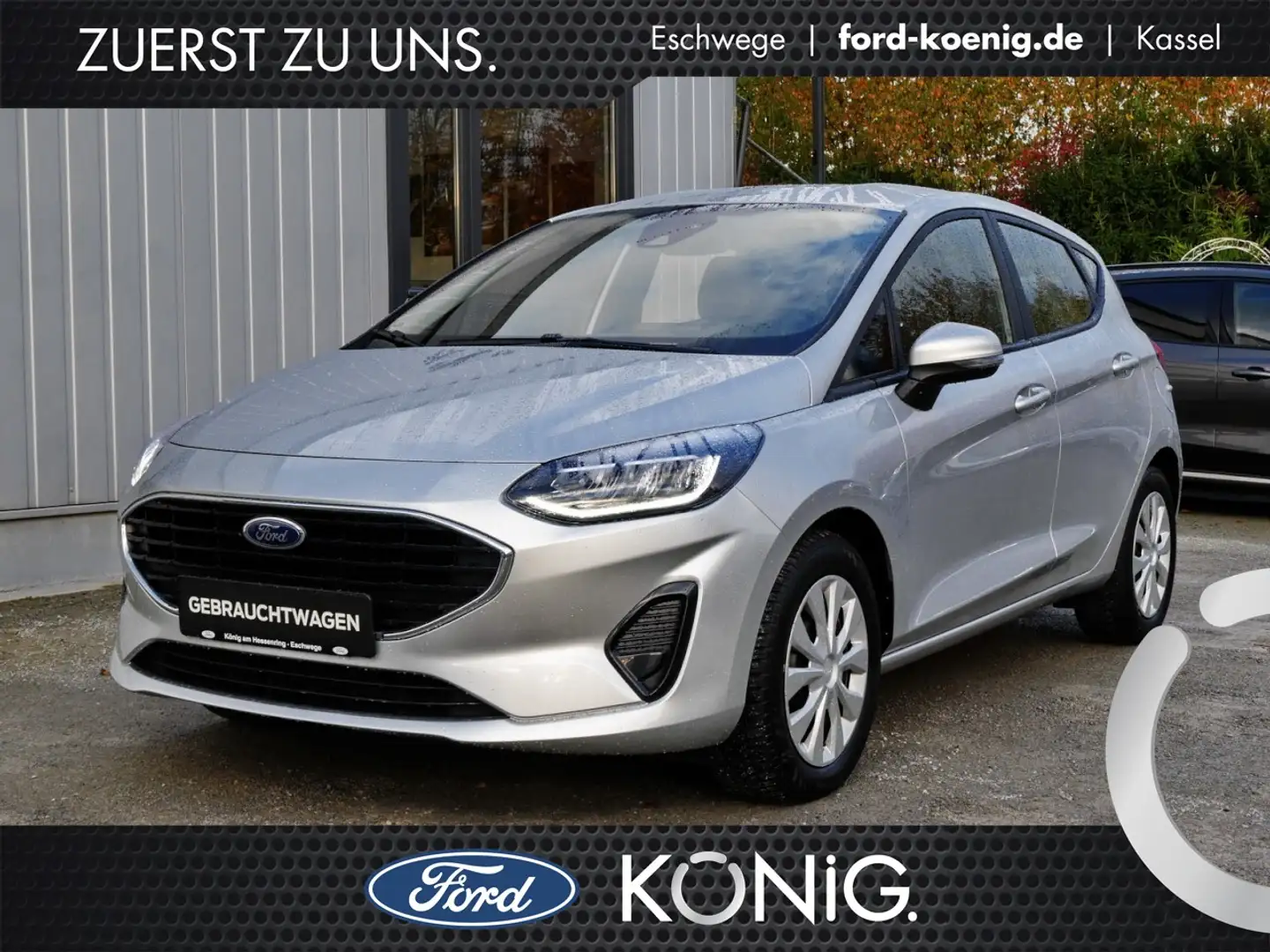 Ford Fiesta Cool + Connect LED+Einparkhilfe+Sitzheiz. Klima Argent - 1